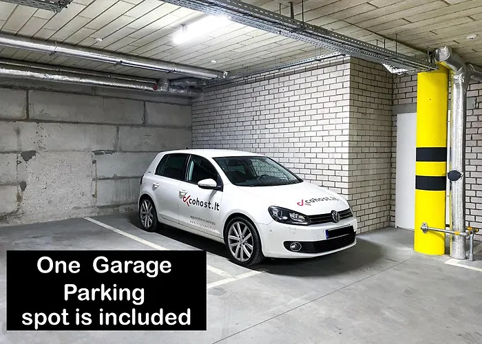 Floor, Spacious W-balcony & Garage I Cohost Vilnius