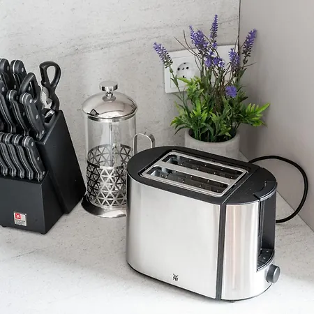 Floor, Spacious W-balcony & Free Parking I Cohost 维尔纽斯